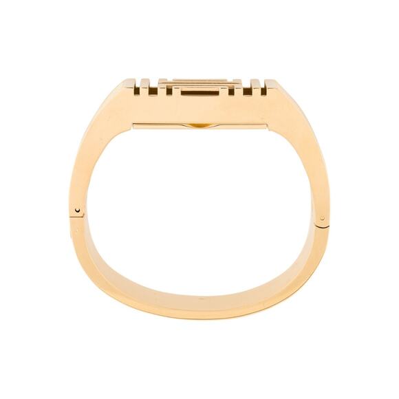 Tory Burch Fitbit Flex Bracelet Bangle – Gold Tone Metal – Geometric Design NEW - Picture 10 of 11